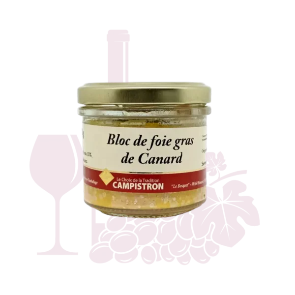 Bloc de foie gras de canard OF - 80g