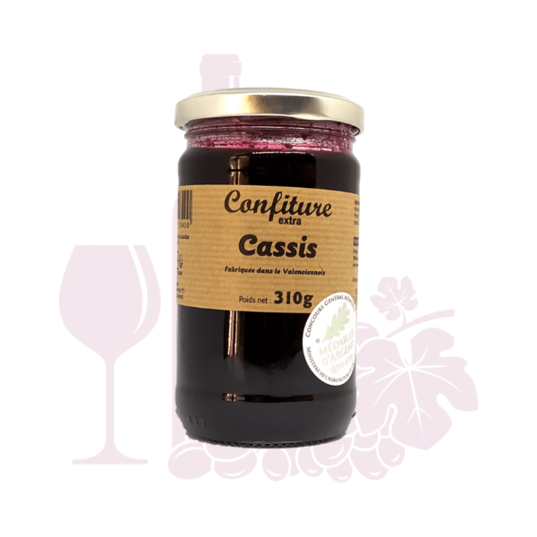 Confiture Extra Cassis à la cassonnade - 310g