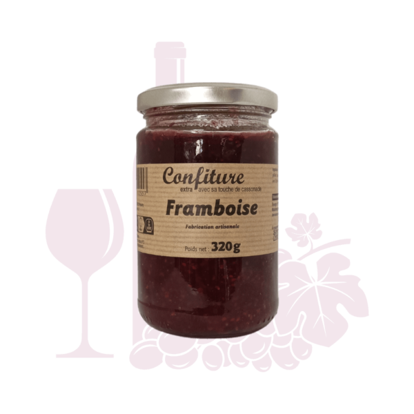 Confiture Extra Framboise à la cassonade - 320g