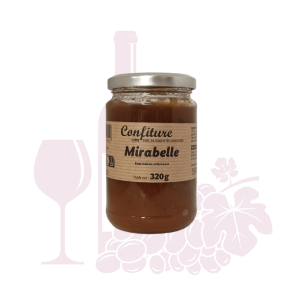 Confiture Extra Mirabelle à la cassonade - 320g