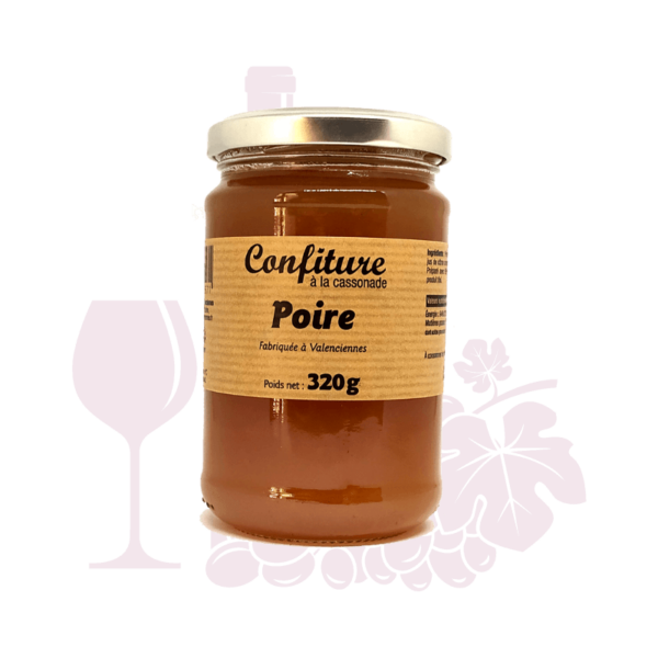 Confiture Extra Poire à la cassonade - 320g