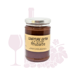 Confiture Extra Rhubarbe à la cassonade - 310g