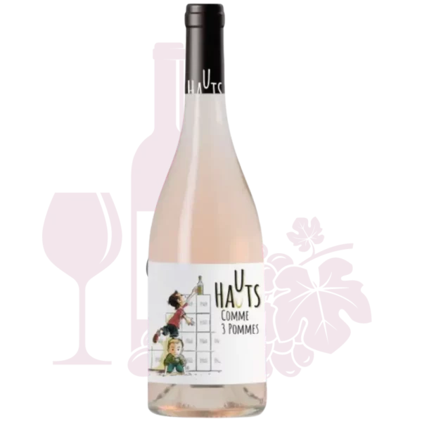 Coteaux de Beziers - Hauts comme 3 pommes - Rosé 75cl