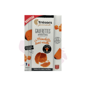 Gaufrettes Apéritives Mimolette demi vieille - 60g