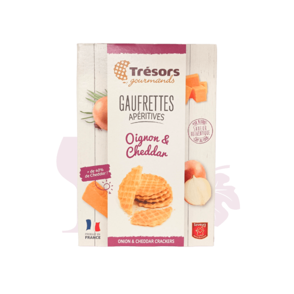 Gaufrettes Apéritives Oignon Cheddar - 60g