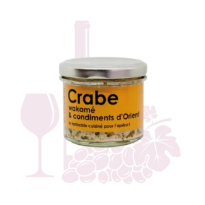 Rillettes Crabe wakamé condiment orient - 80g