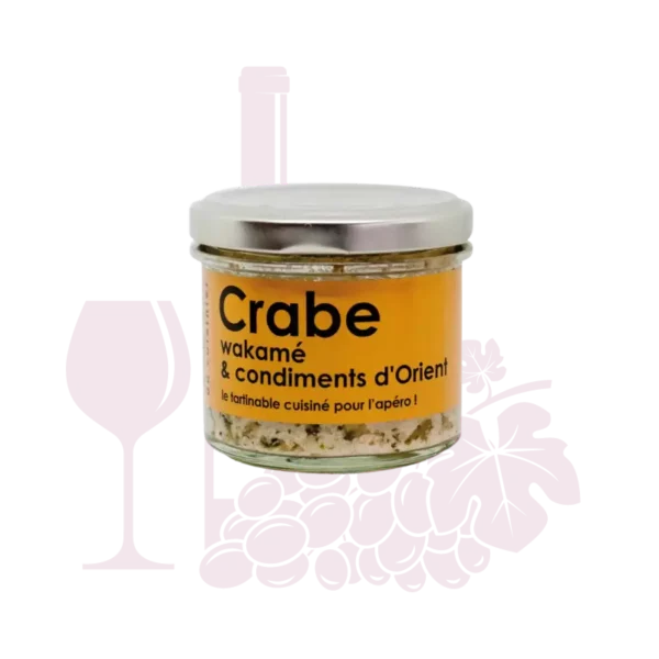 Rillettes Crabe wakamé condiment orient - 80g