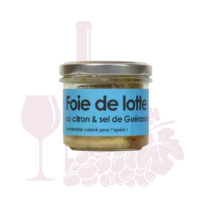 Rillettes foie de Lotte au Citron et Sel de Guérande - 80g