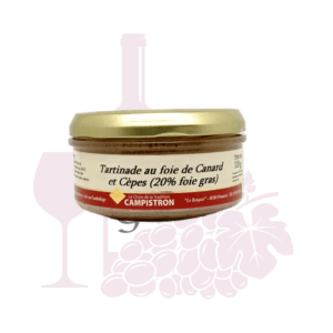 Tartinade de foie de canard aux cèpes (20%FG) - 120g