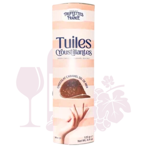 Tuiles croustillantes au chocolat au lait et éclats de caramel 125g